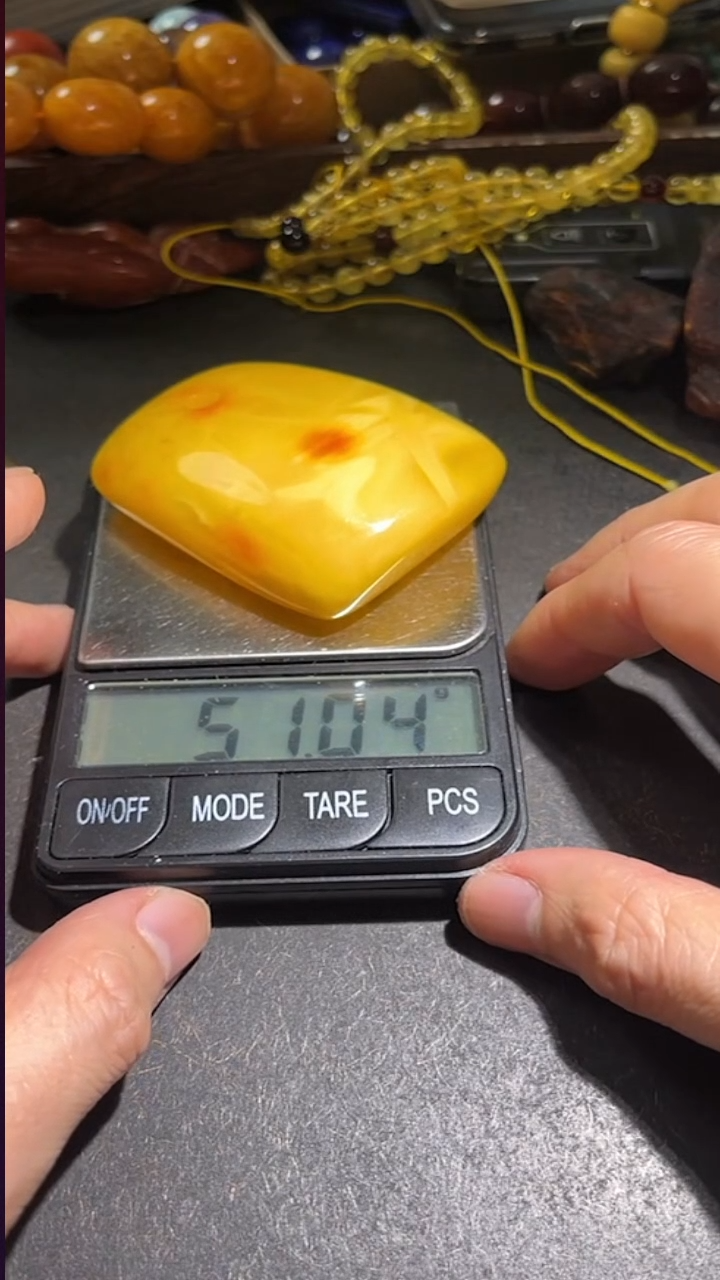 蜜蜡颈饰未镶嵌pz1201-201