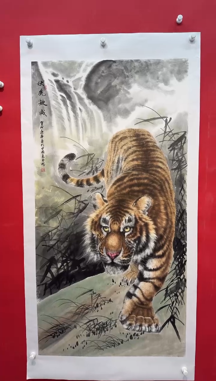 国画画家陆远华纯手绘原作