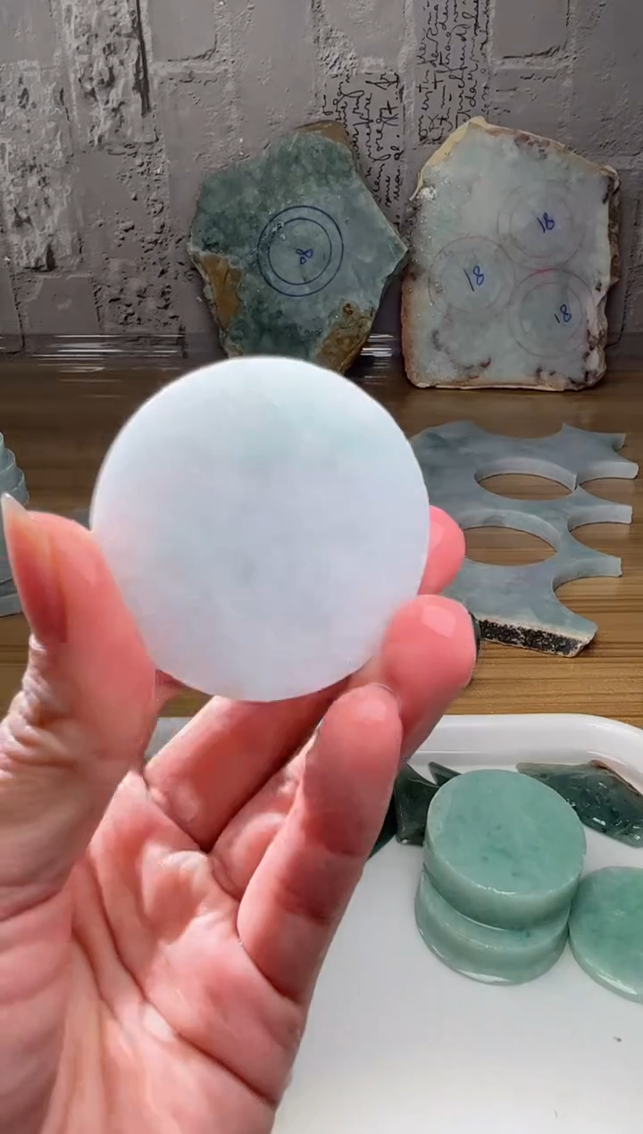 裸石翡翠天然翡翠A货古 南 795