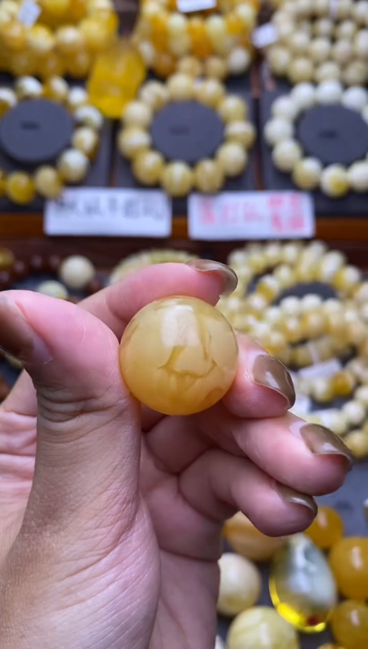 【闪购商品】琥珀裸石未镶嵌大小姐珠宝严选44