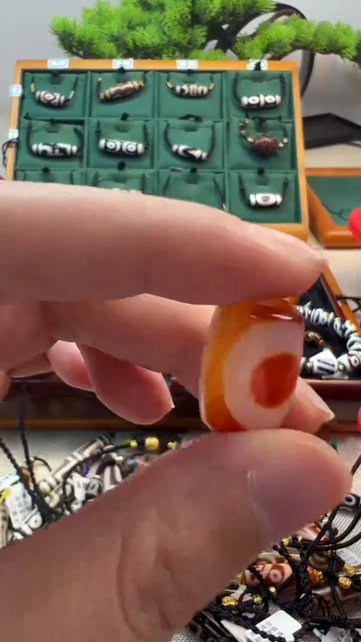 玛瑙/玉髓（覆膜）颈饰未镶嵌154（微瑕随机发货）