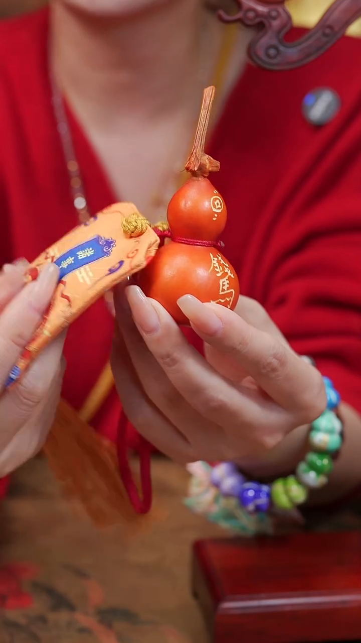 43漆艺工艺小葫芦19.9