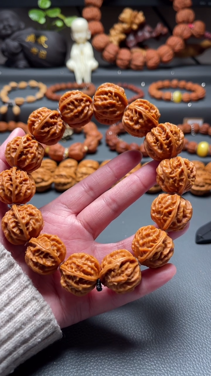 【闪购商品】文玩核桃吊坠文玩手串