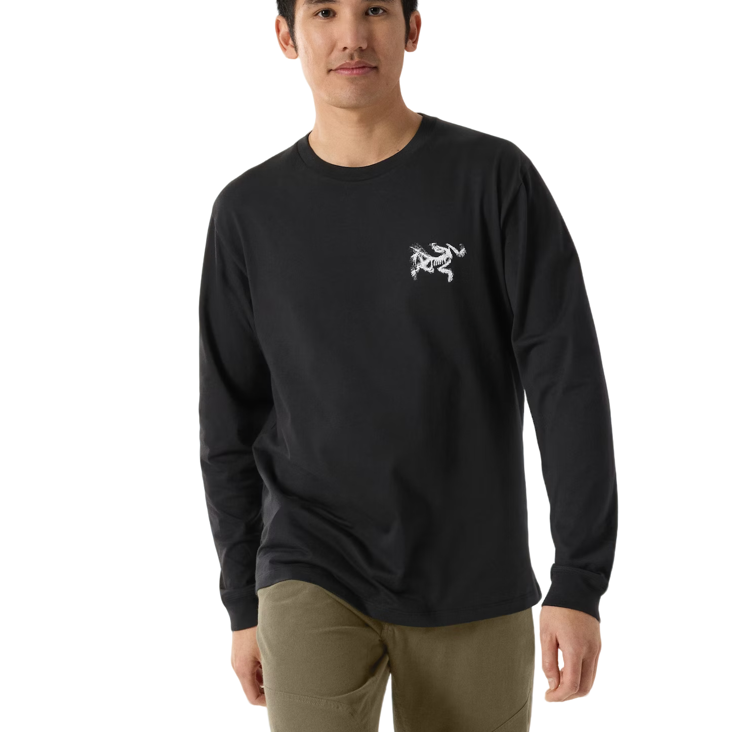 【自营保真】ARC'TERYX/始祖鸟 Kragg SL 品牌背后LOGO透气长袖T恤