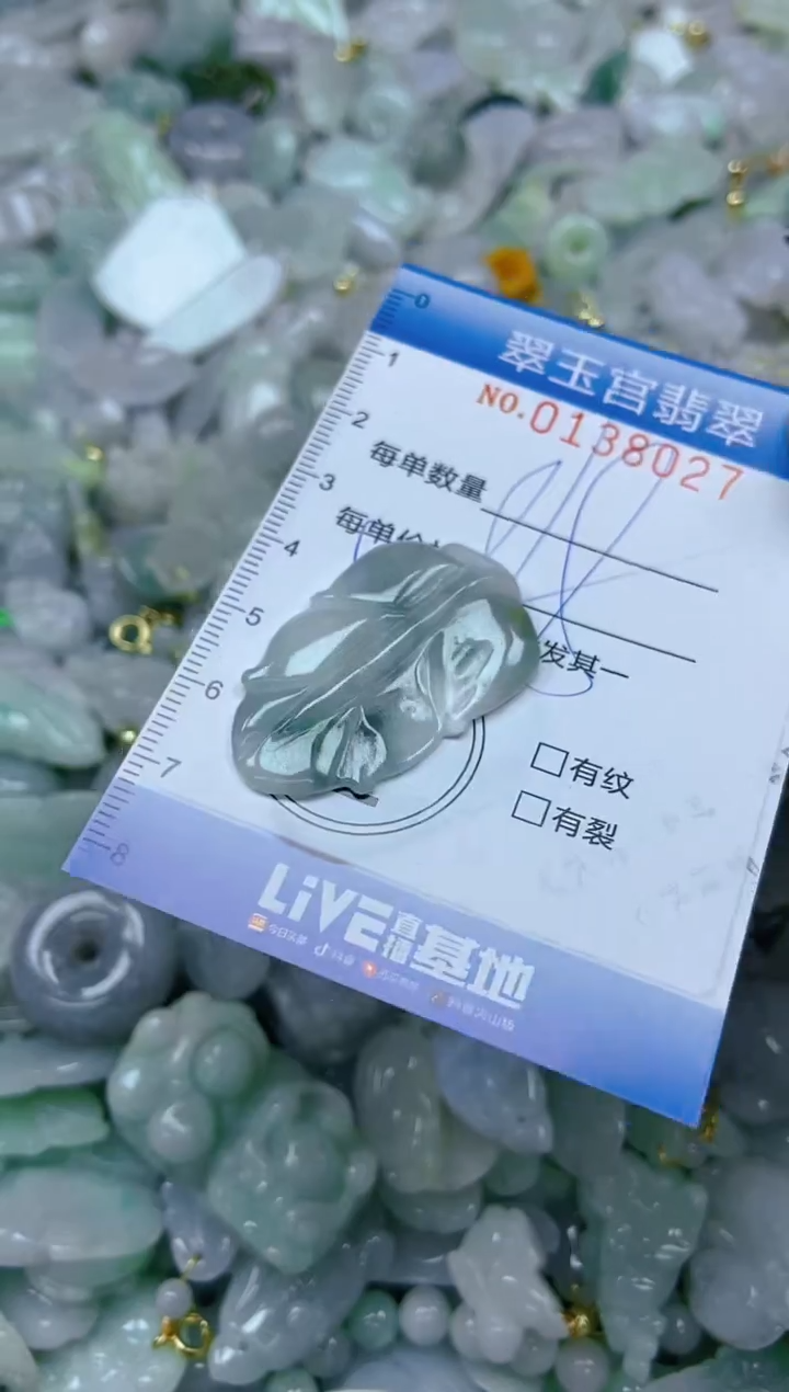 翡翠未镶嵌颈饰闪购0138027