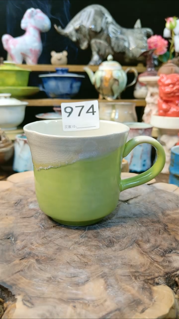 高温颜色釉 窑变系列 微瑕 974