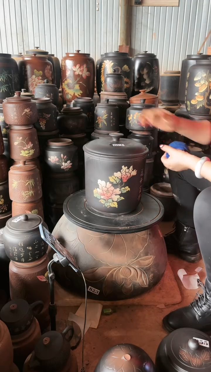 【闪购商品】壶瑕疵 七饼 彩填   730   