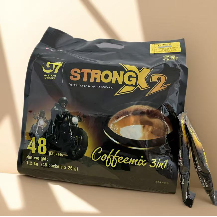 g7咖啡越南进口速溶1200g咖啡粉三合一浓醇特浓提神 冷热冲饮G7