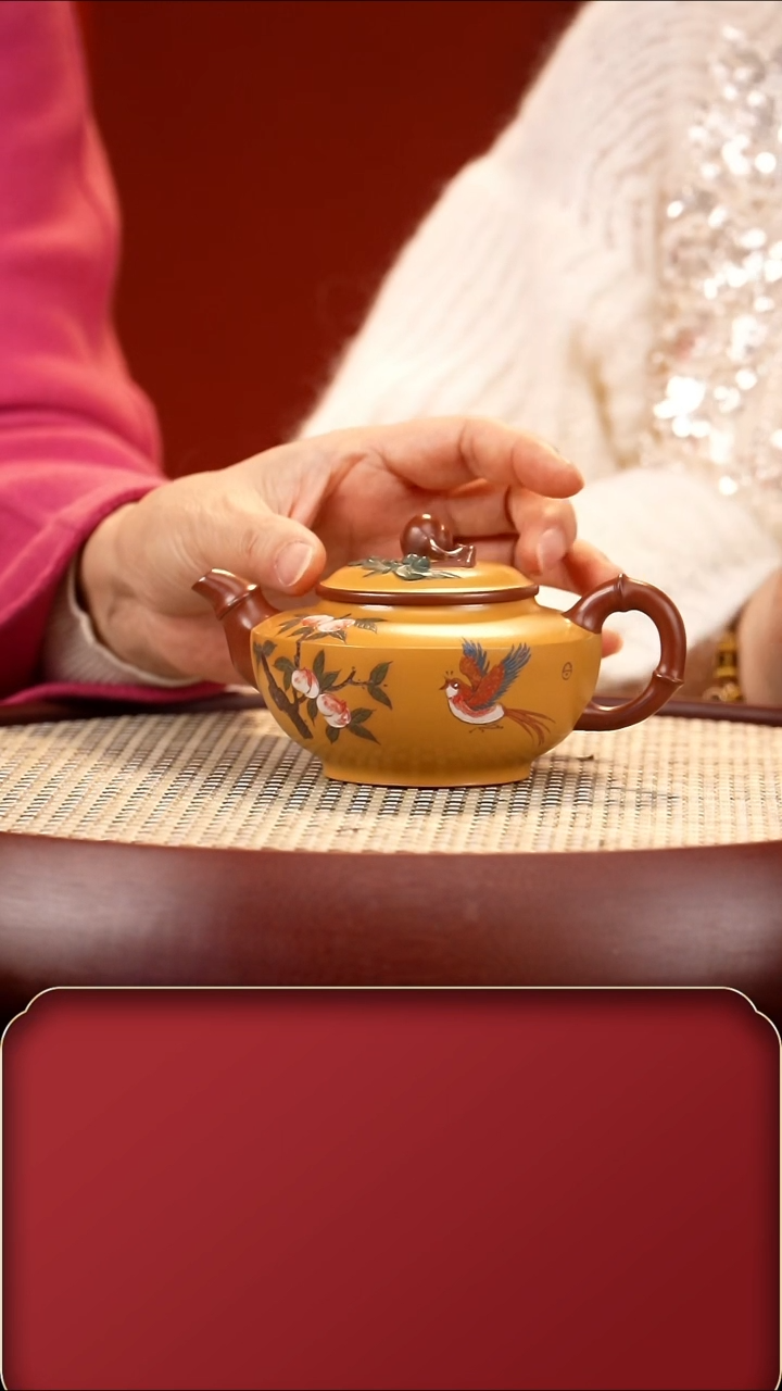 【闪购商品】紫砂茶壶ZXJ喜丰收 红泥200cc