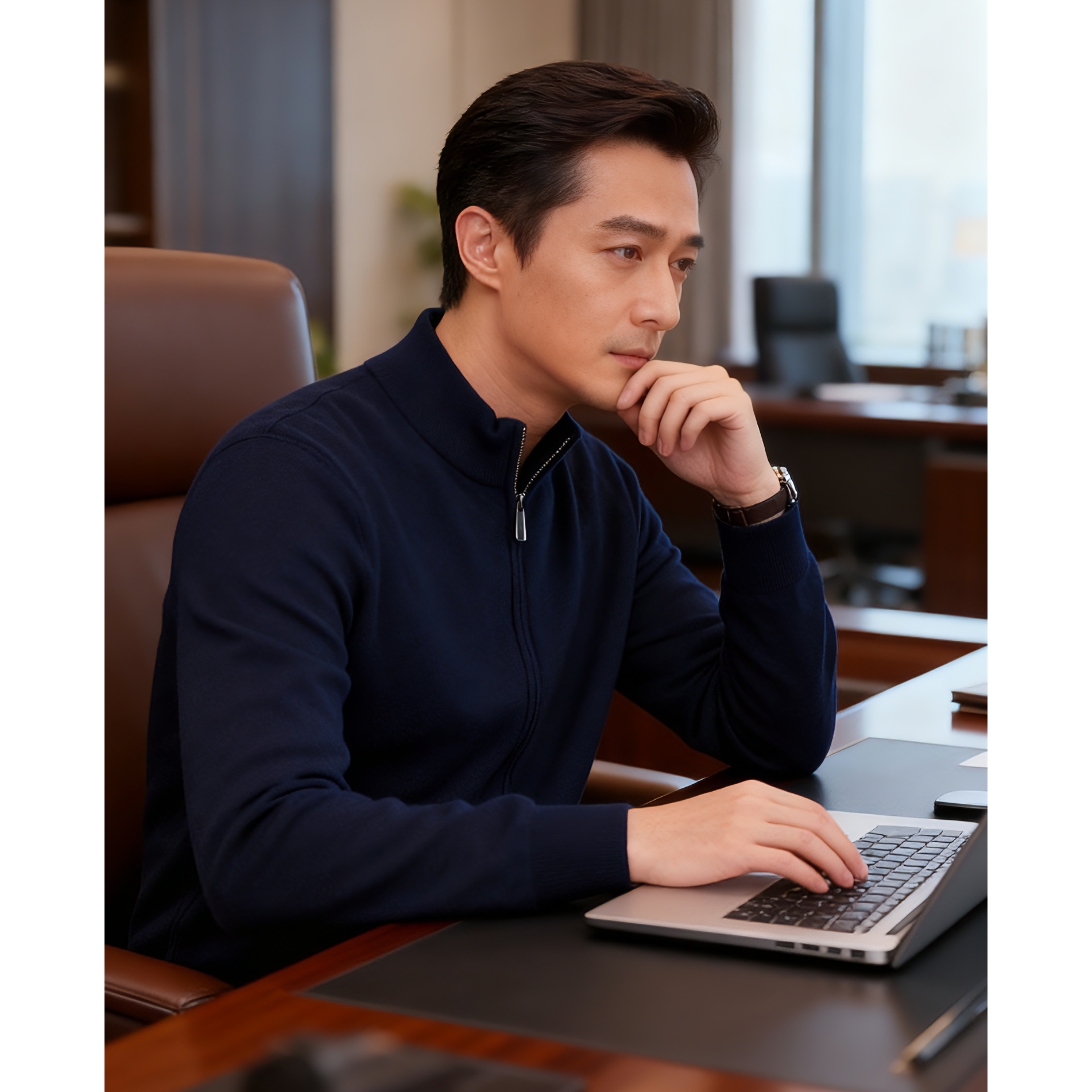 【家属/加厚外套】超细精纺纯羊绒三层加厚外套