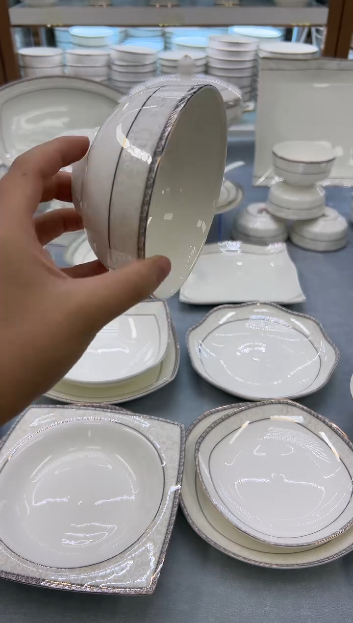 骨瓷玲珑5奥10个 