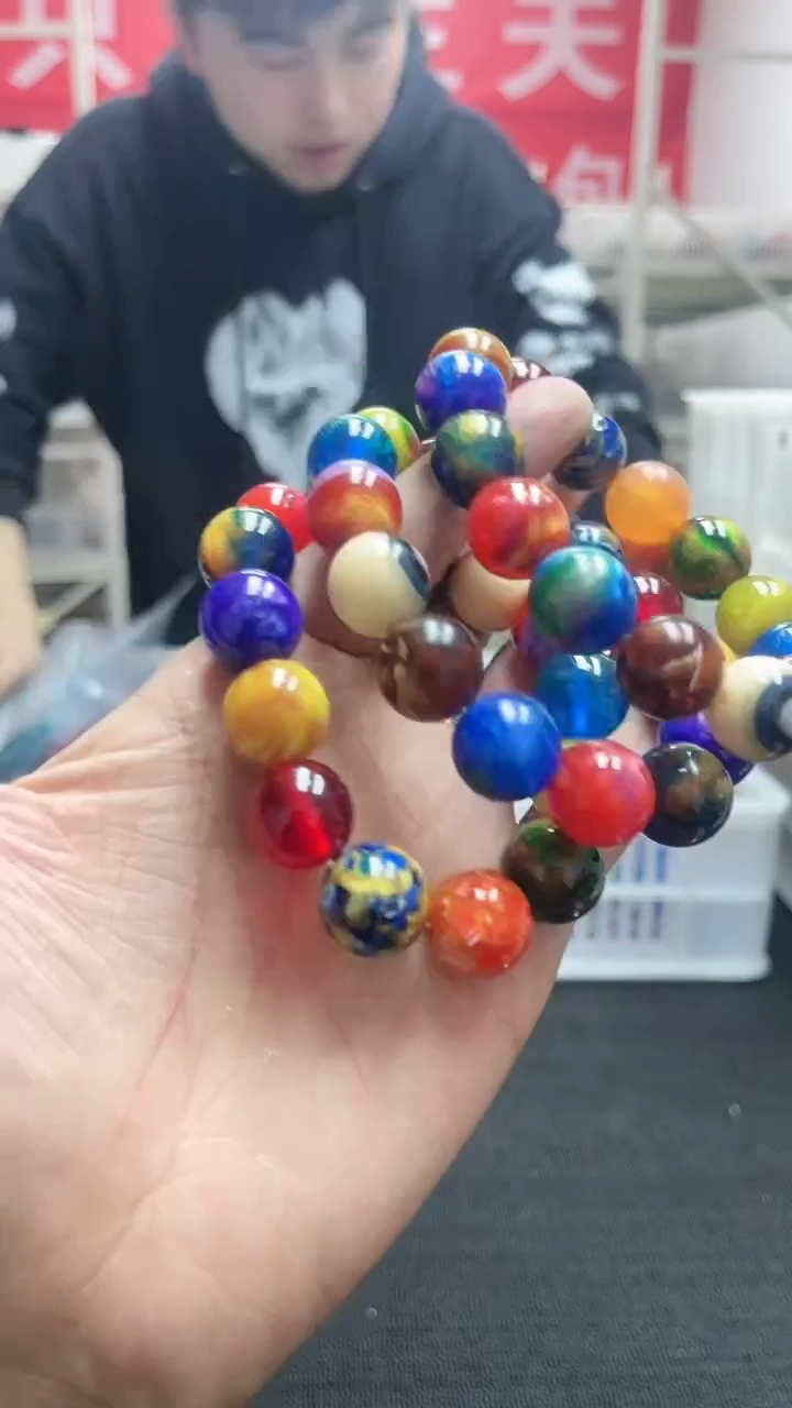 【闪购商品】硅化珊瑚手串未镶嵌精美手串130