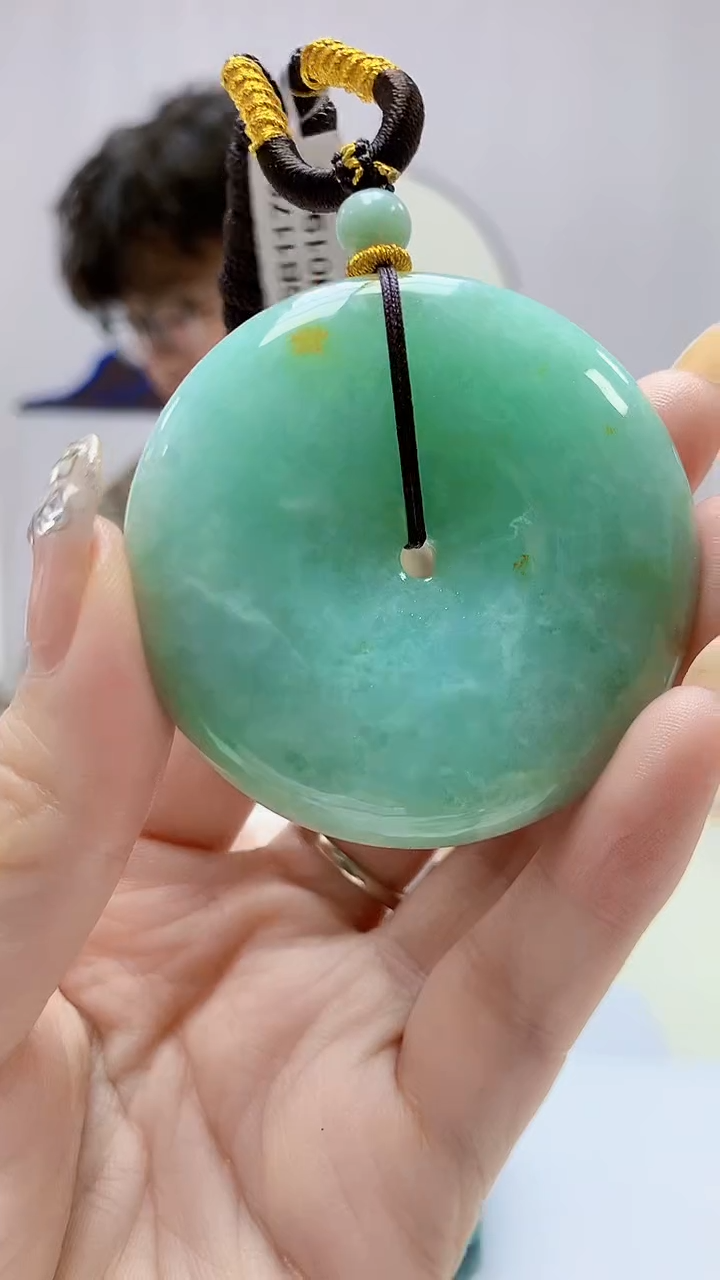 定制翡翠未镶嵌4688DD-毛货挂件49