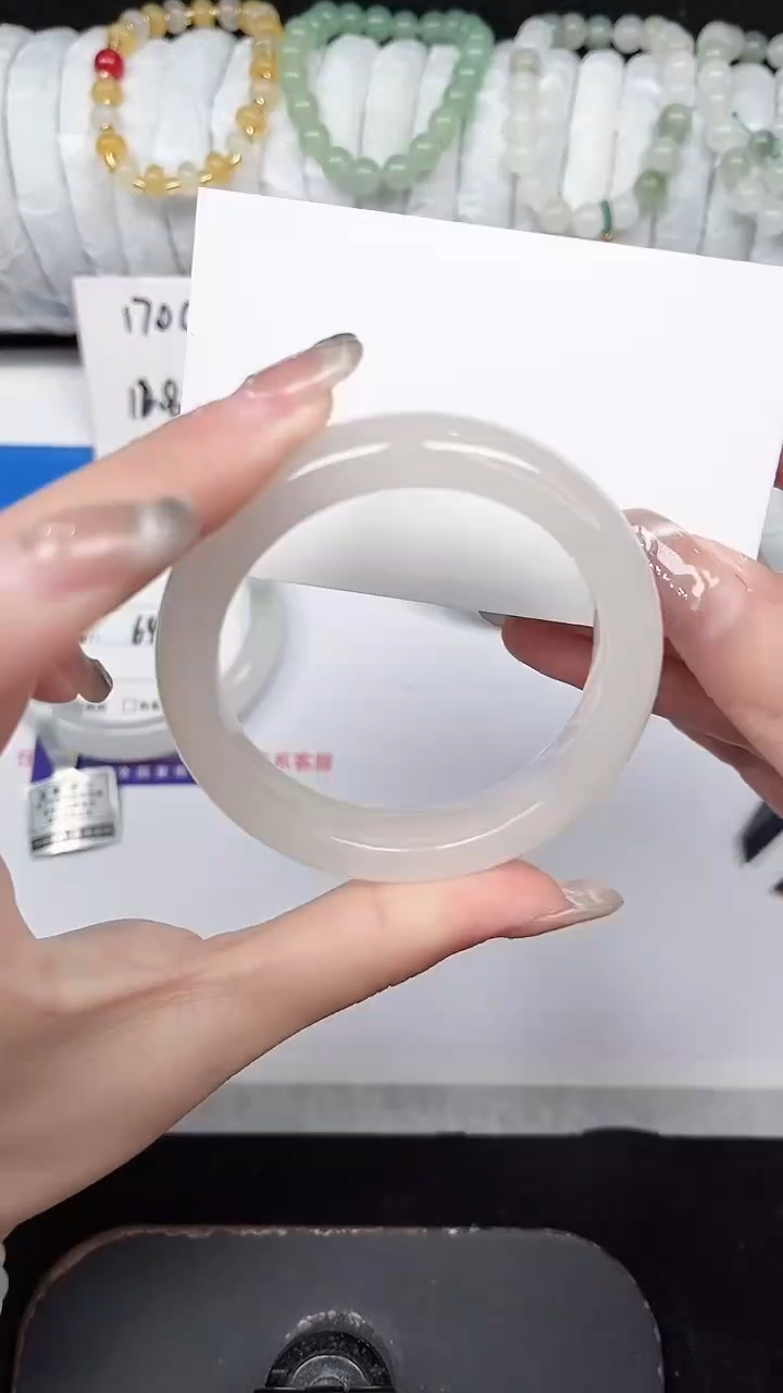 未镶嵌手镯石英质玉104-51/52