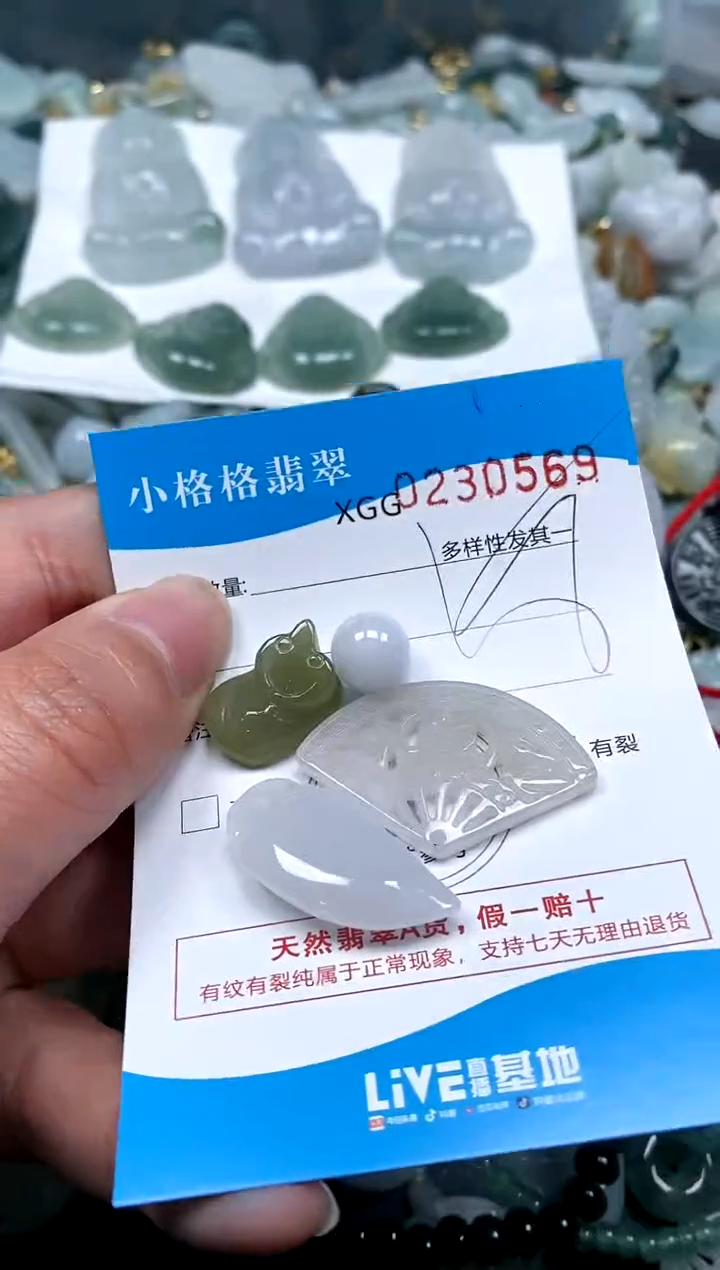 【闪购商品】翡翠颈饰未镶嵌闪购商品0230569