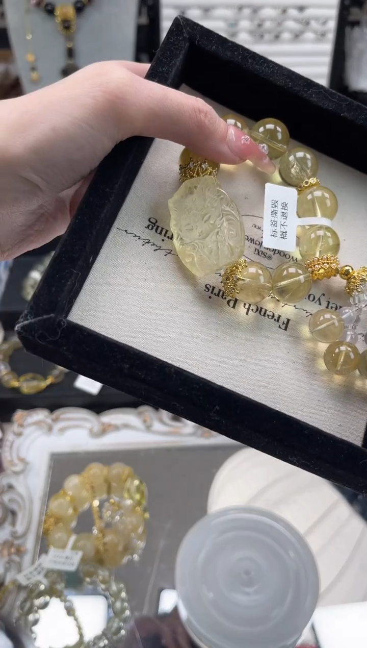 【闪购商品】水晶手链未镶嵌天然水晶 多样性发货