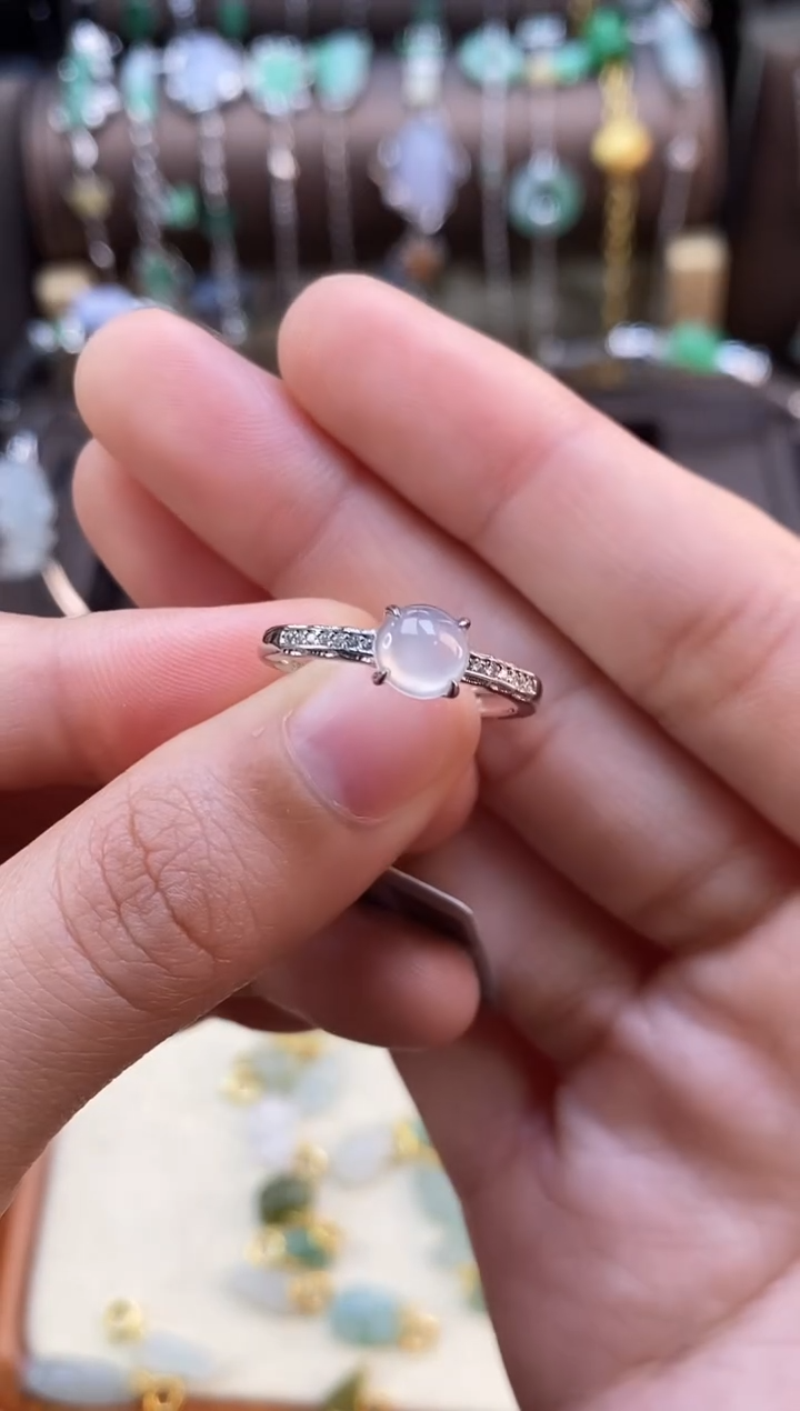 颈饰银S925镶嵌翡翠14521