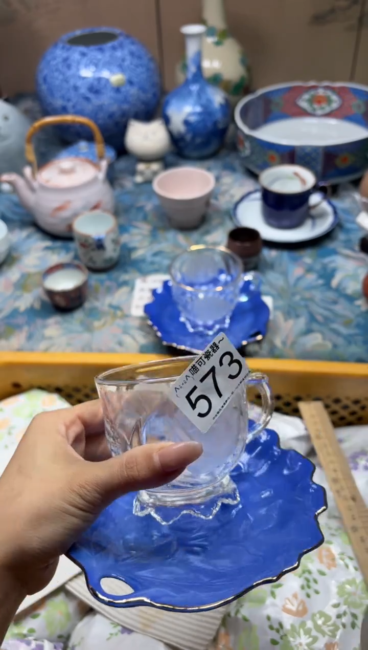 手工艺品琉璃红*573