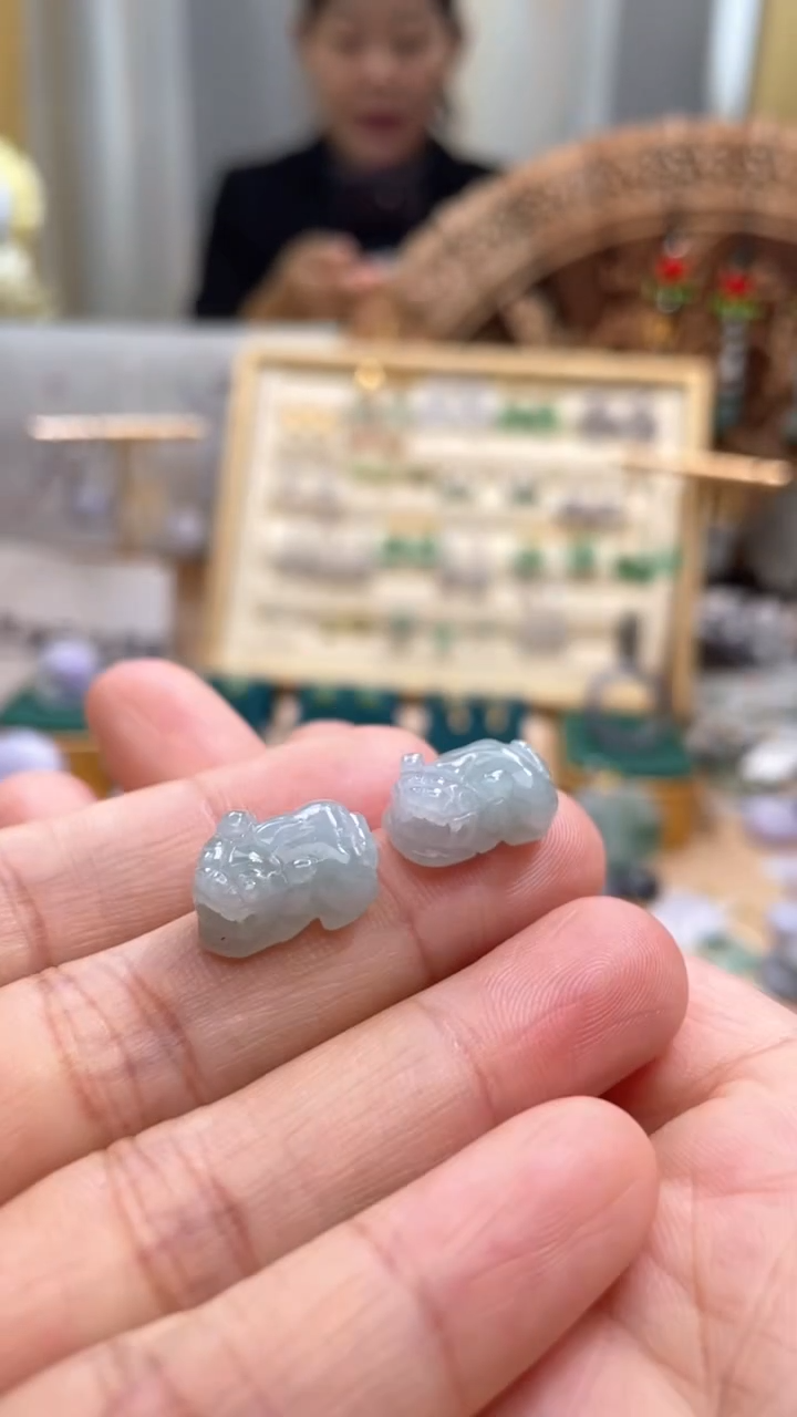 【闪购商品】翡翠颈饰未镶嵌貔貅多样性发货发其中1件