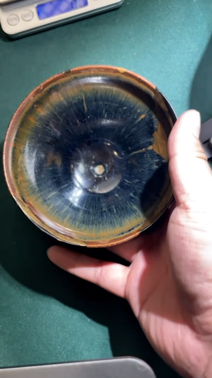摆件金缮工艺修复宋盏 11241019-20