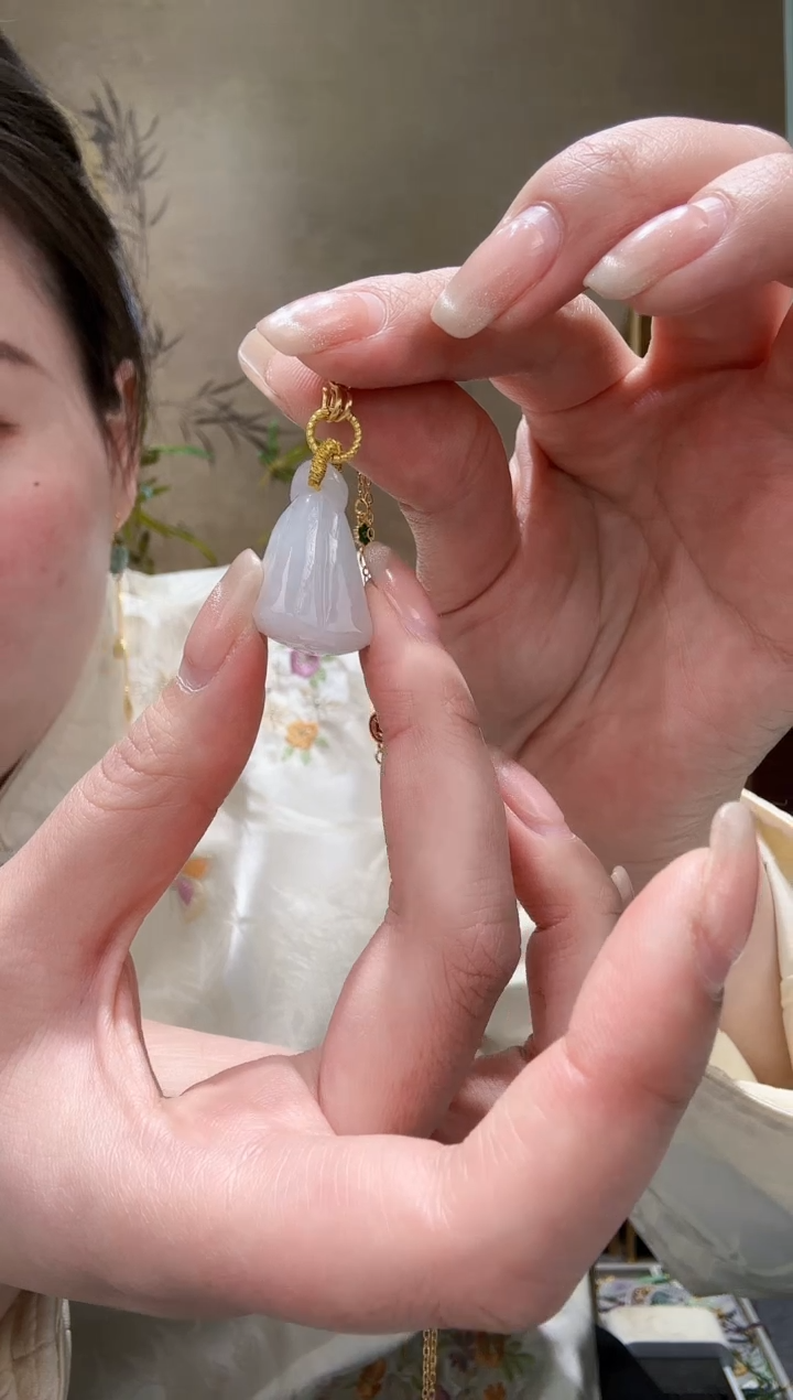 【闪购商品】翡翠颈饰未镶嵌吊坠