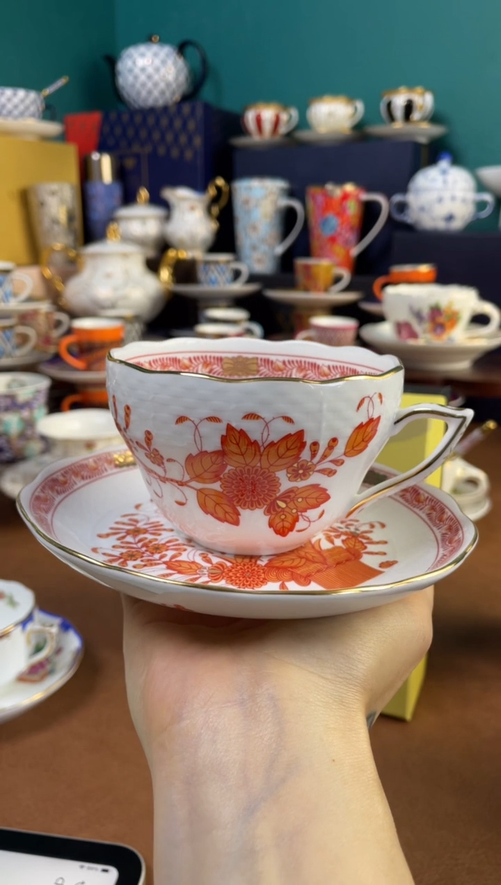 高端礼品（HR家）阿波尼印度之花橙色-TY