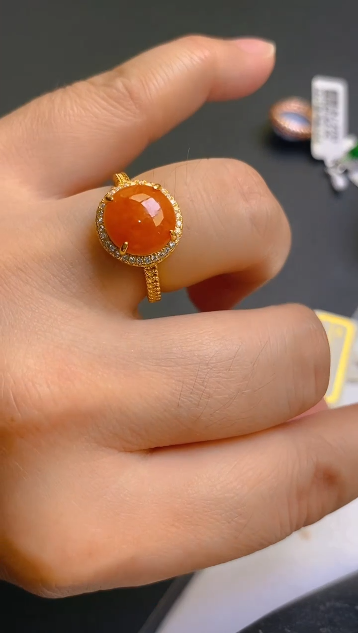 【闪购商品】翡翠耳饰银S925镶嵌天然A货翡翠1