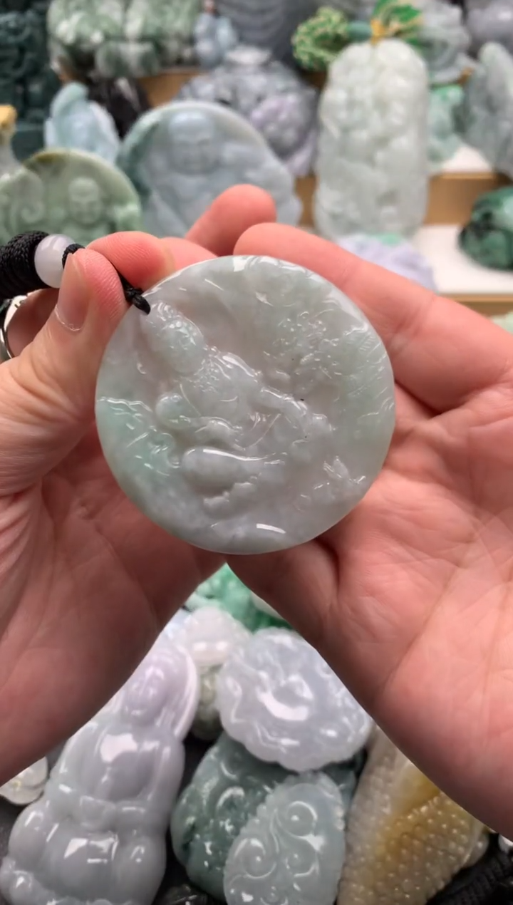 吊坠(不含链)未镶嵌翡翠1