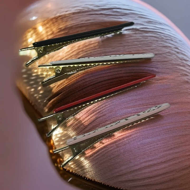 GG家鸭嘴夹发夹醋酸-0002手工夹子ins百搭气质