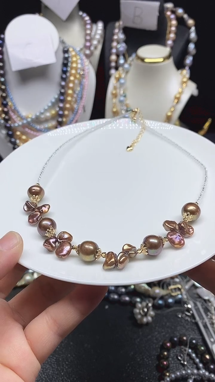 【闪购商品】淡水珍珠颈饰未镶嵌多人