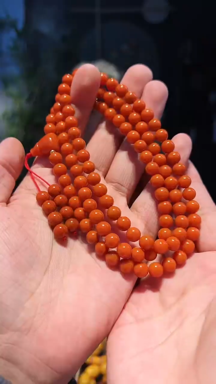 【闪购商品】南红玛瑙手串未镶嵌7大+108