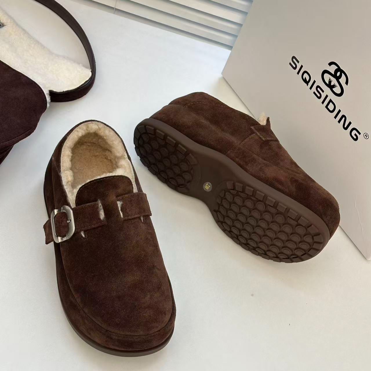 LIAJIGIRL/阿吉女·原创设计秋冬羊毛窝窝鞋冬季#M5202棉鞋加绒