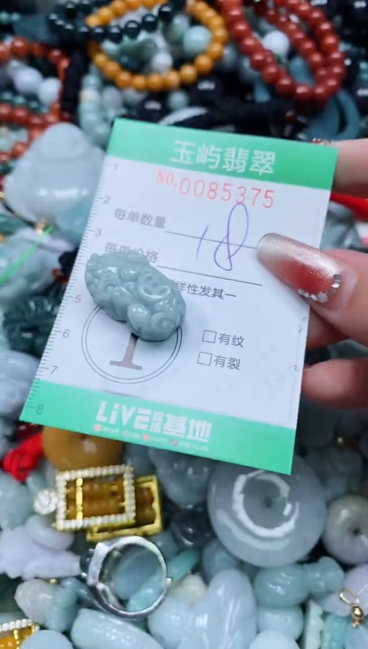 【闪购商品】翡翠颈饰未镶嵌闪购0085375