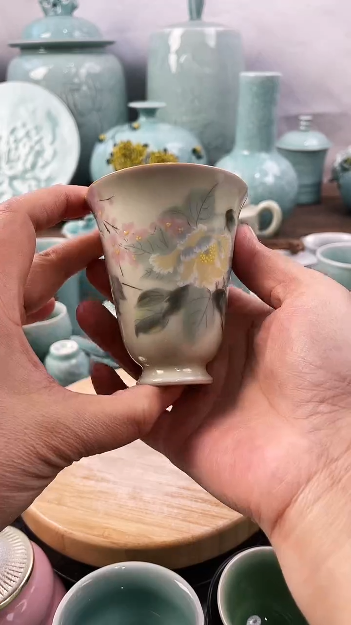 【闪购商品】特价 微瑕 慧仙青瓷