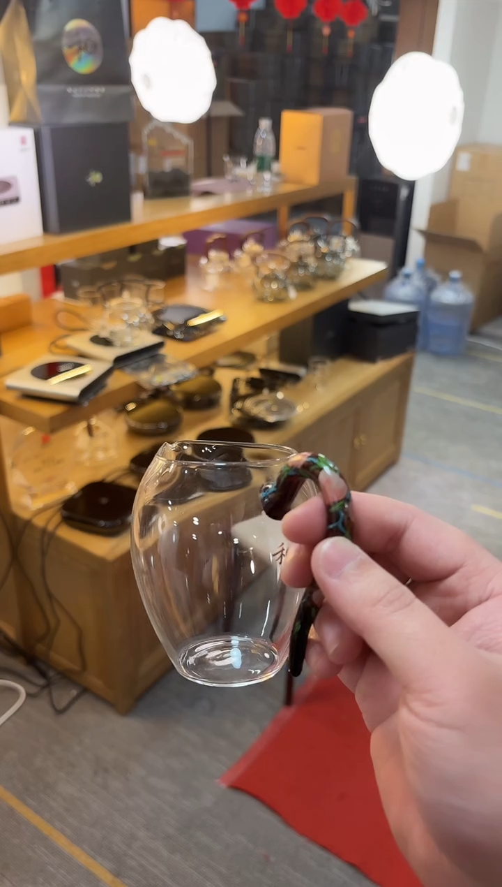 【闪购商品】禾器-手绘大漆公杯-寿桃