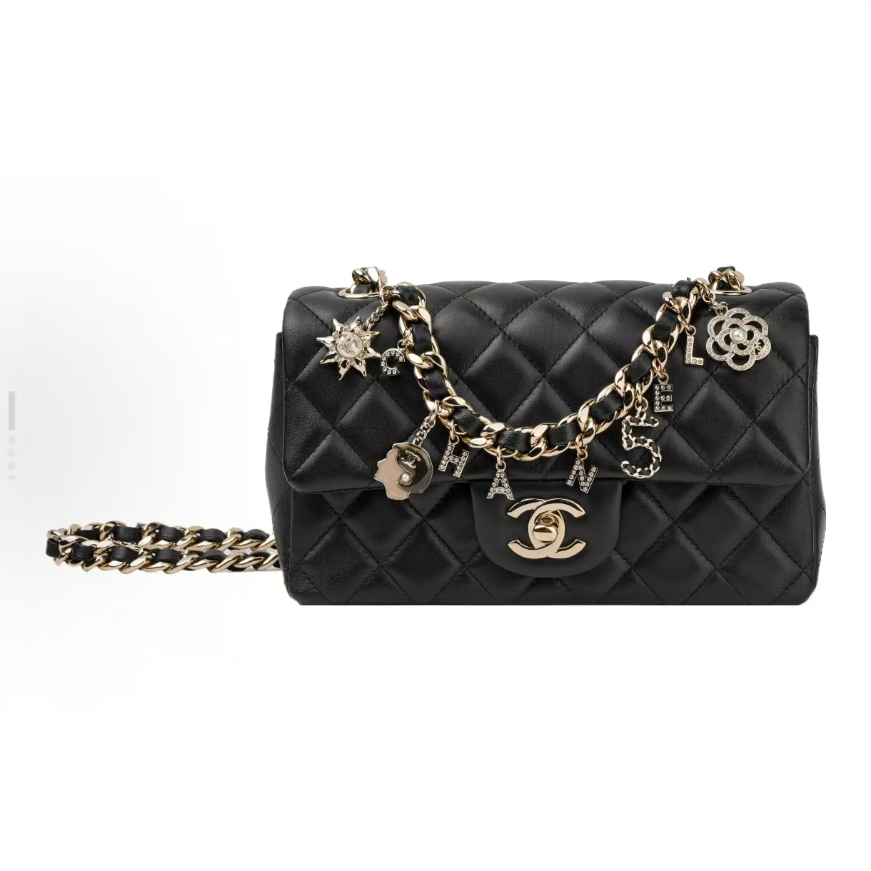 95新 Chanel/香奈儿 安洁利严选CF 大迷你/BK0141716 单肩包