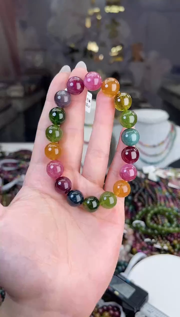 【闪购商品】碧玺/未镶嵌11mm+碧玺单圈多样性发货