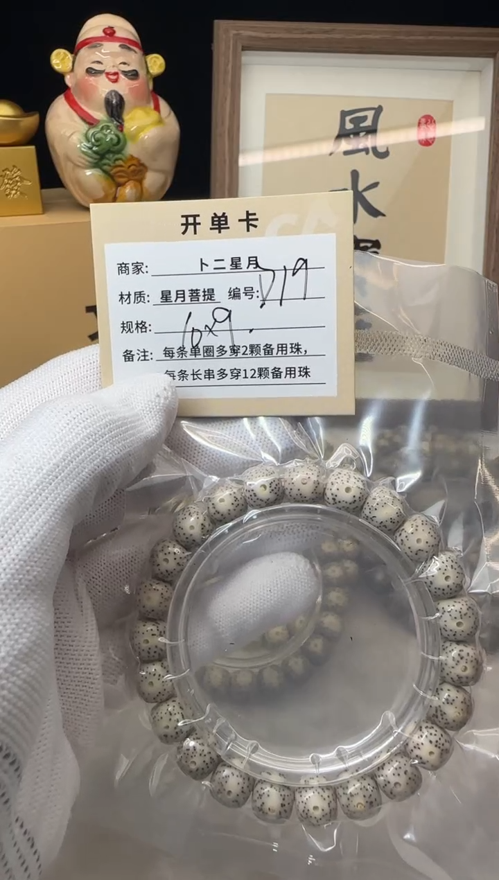 手串星月菩提单圈D19