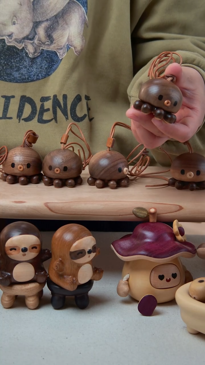 木梓*.梓玉 挂绳章鱼微瑕