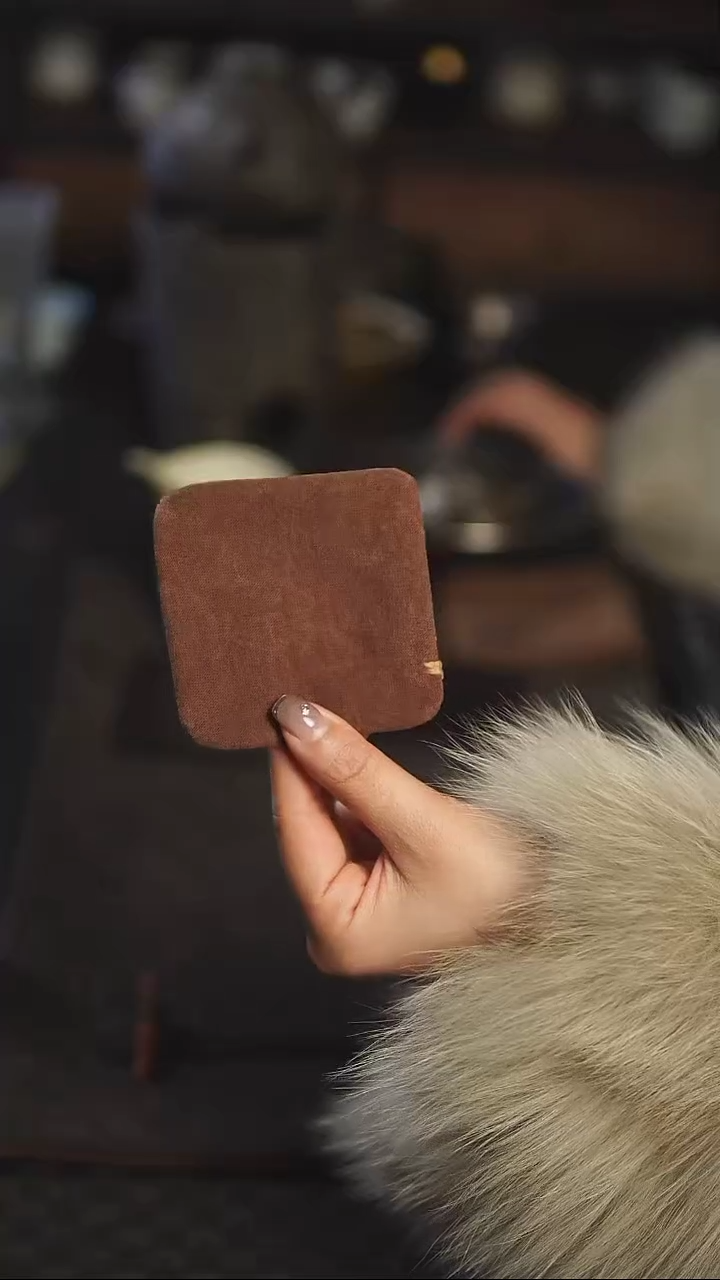 【闪购商品】几席之上 柿染杯垫 