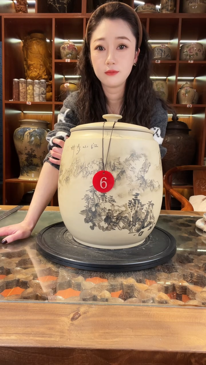 【闪购商品】缸云南建水紫陶白泥缸@6