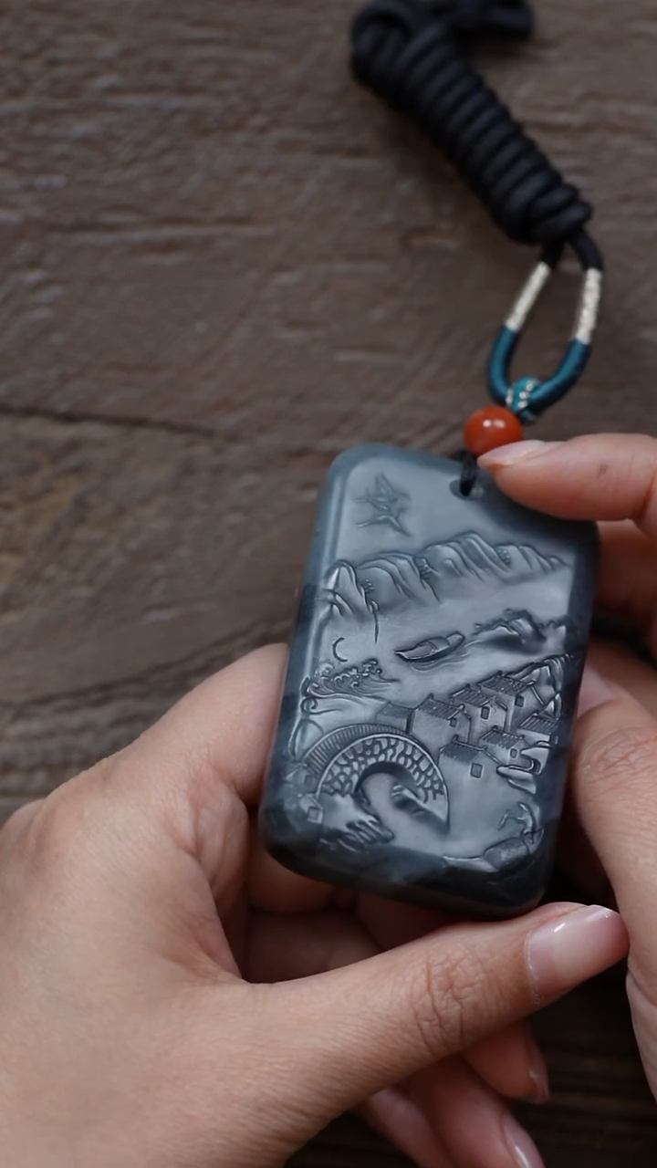 未镶嵌和田玉挂件LUCA-002