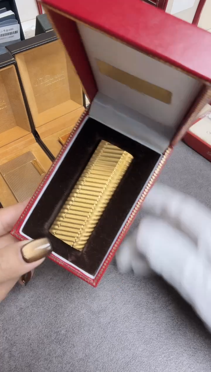 纯铜18 卡家金斜纹 原盒库新