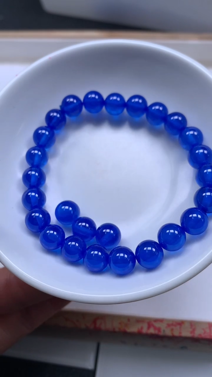 未镶嵌散珠红宝石B2134 蓝宝石8mm1个8.8元