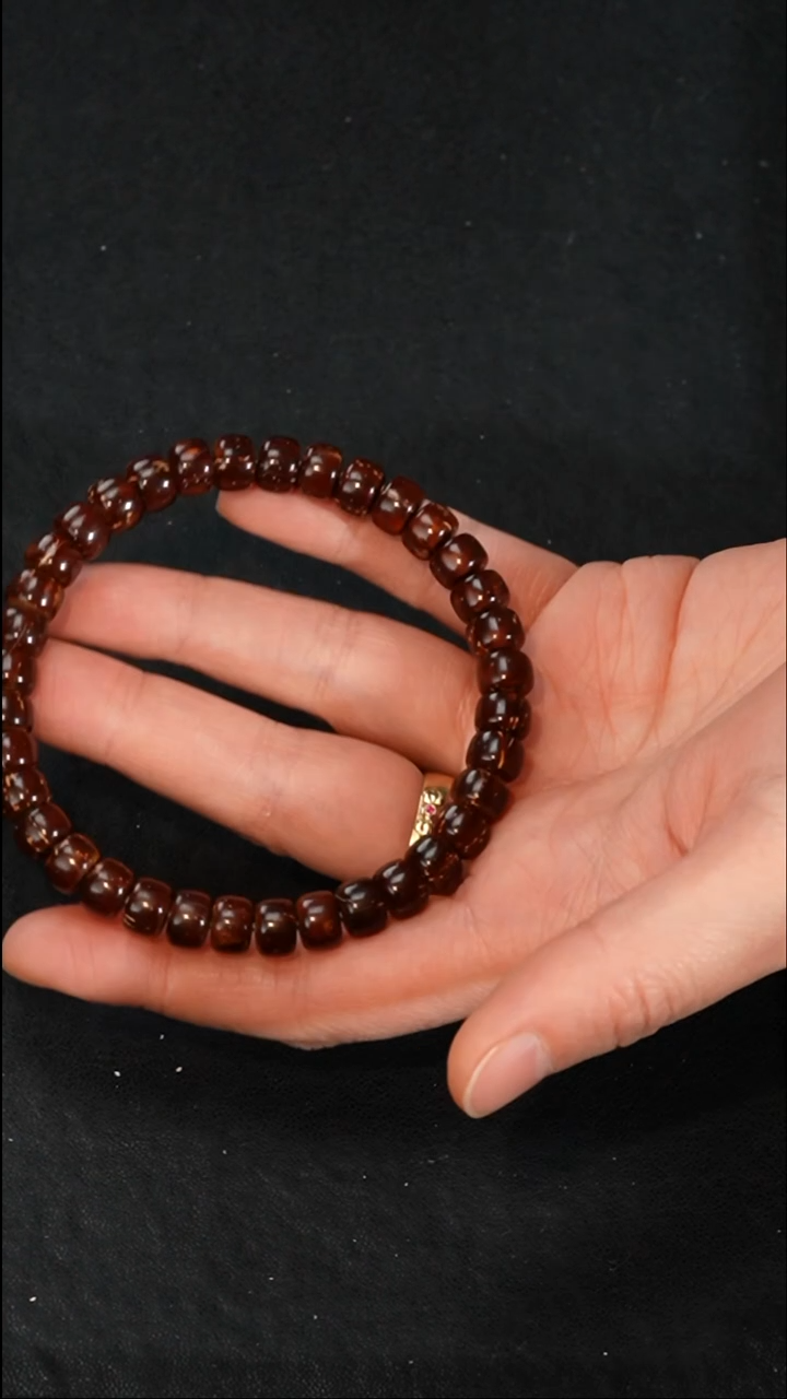 手串紫金鼠鼠尖纯肉精工8*5.6mm