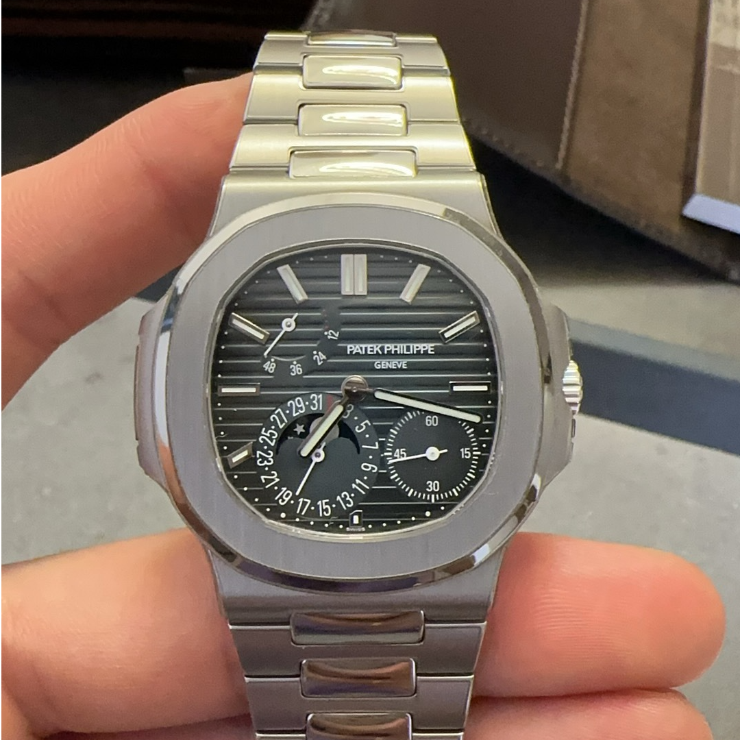 99新 Patek Philippe/百达翡丽 贴膜使用 5712a 百达翡丽鹦鹉螺
