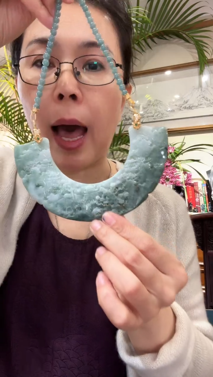 【闪购商品】翡翠颈饰未镶嵌国风