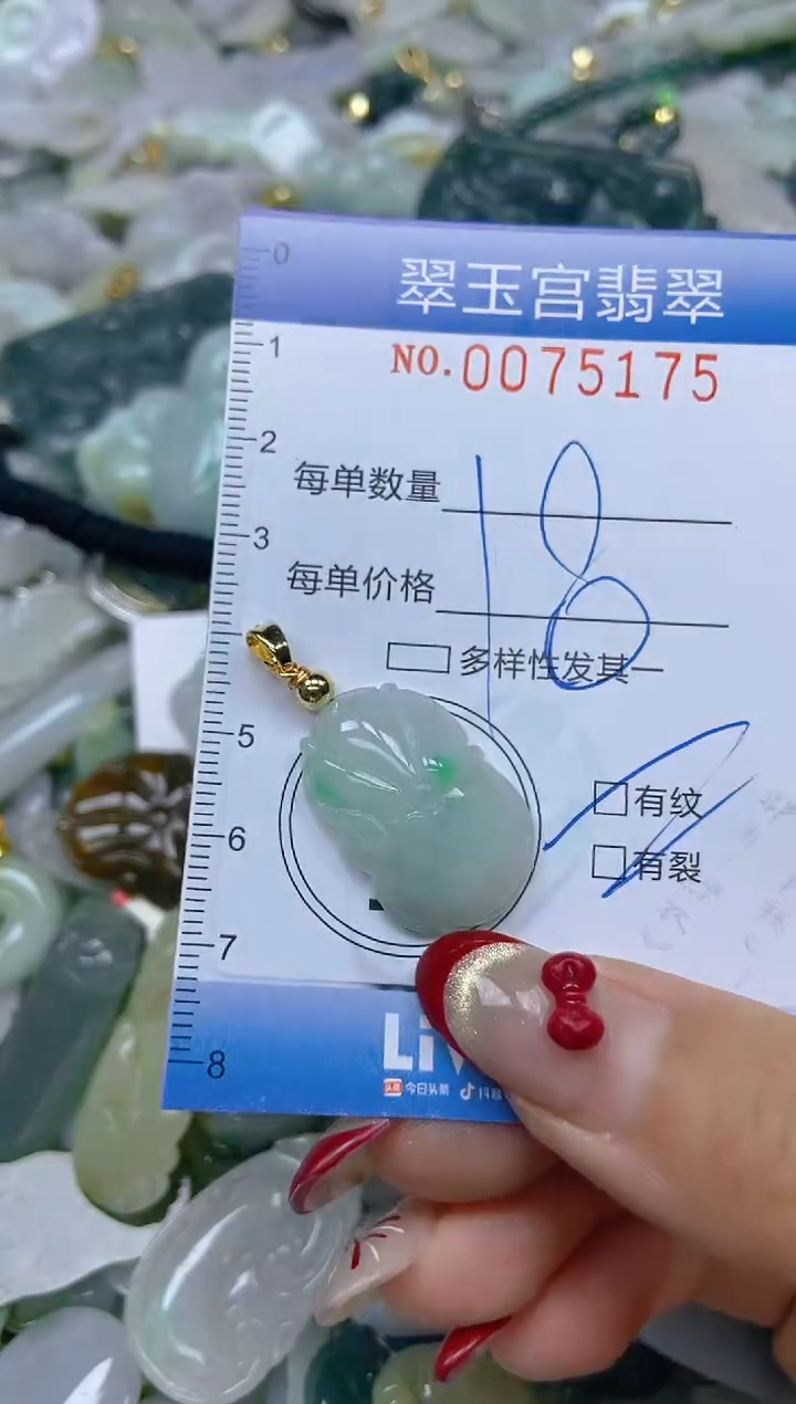 【闪购商品】翡翠颈饰未镶嵌闪购0075175