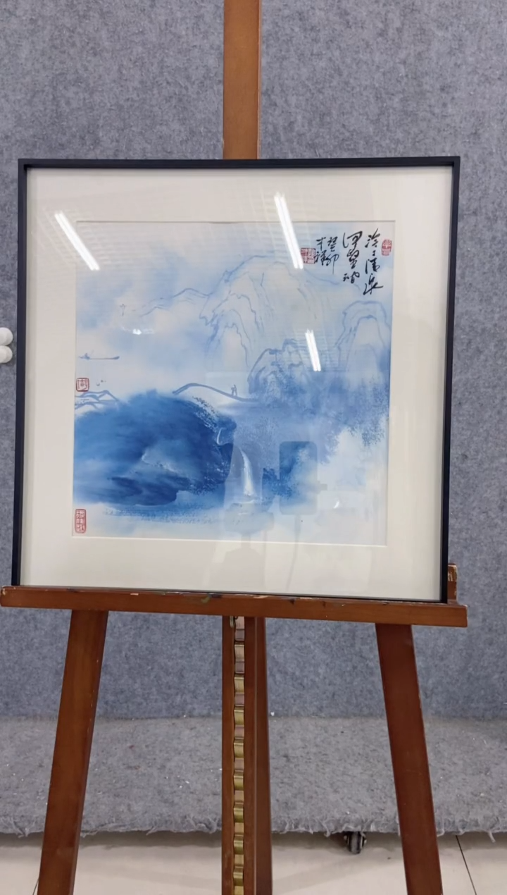 【闪购商品】国画孙老师国青花画作品16
