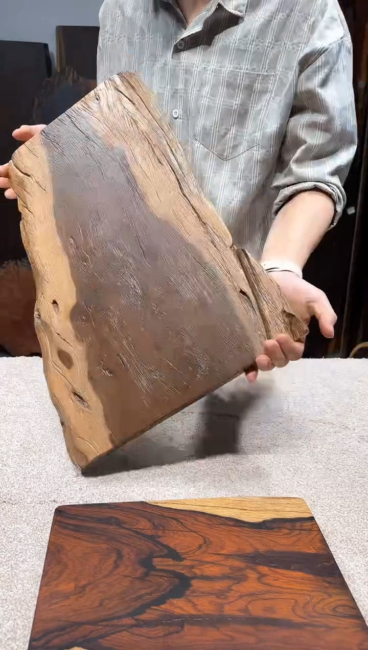 【闪购商品】风车木（黑檀木）尺寸50*33*2编号406